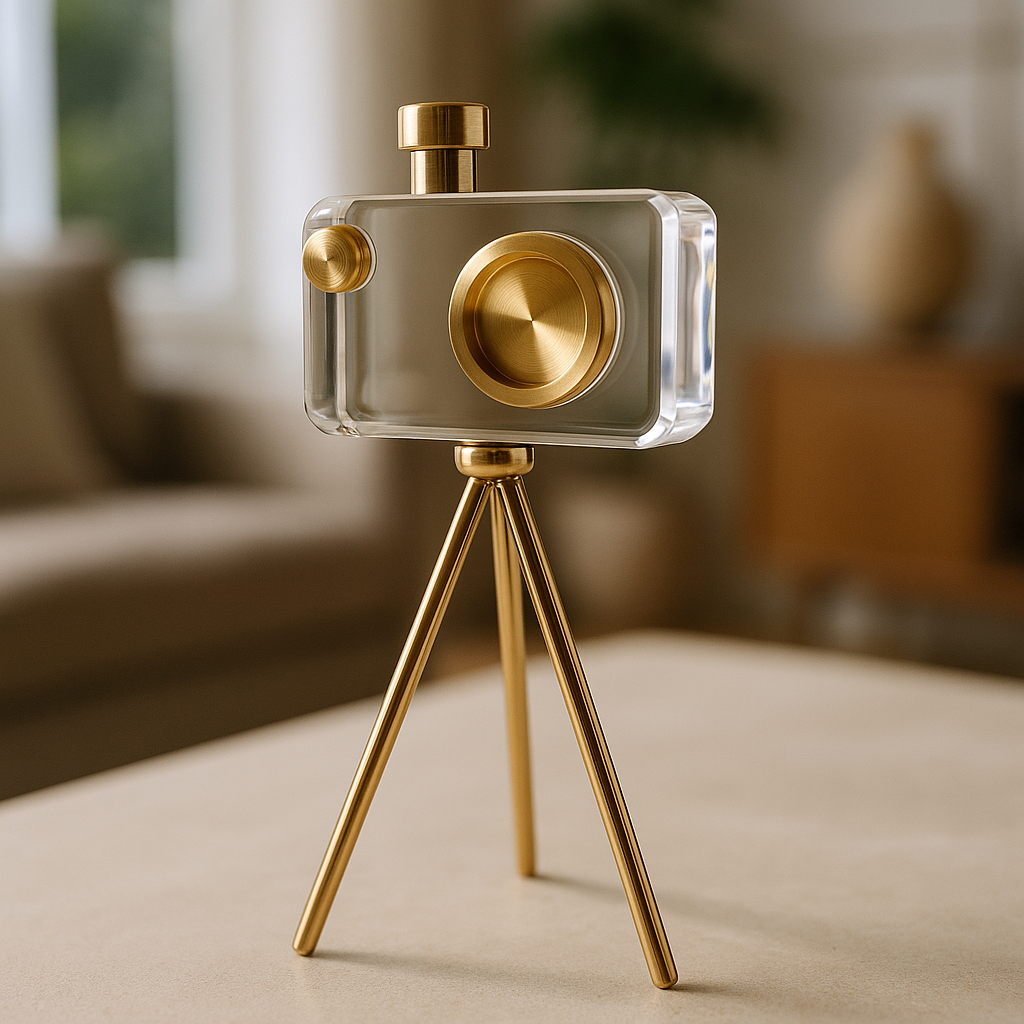 دوربین کریستالی دکوری مینیمال شیک