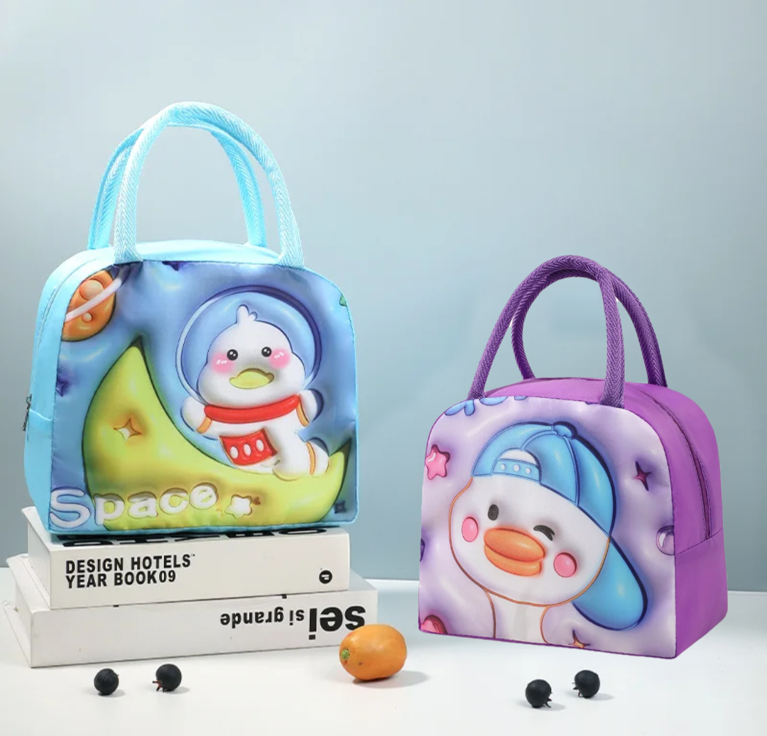 لانچ بگ و کیف ظرف غذا طرح برجسته