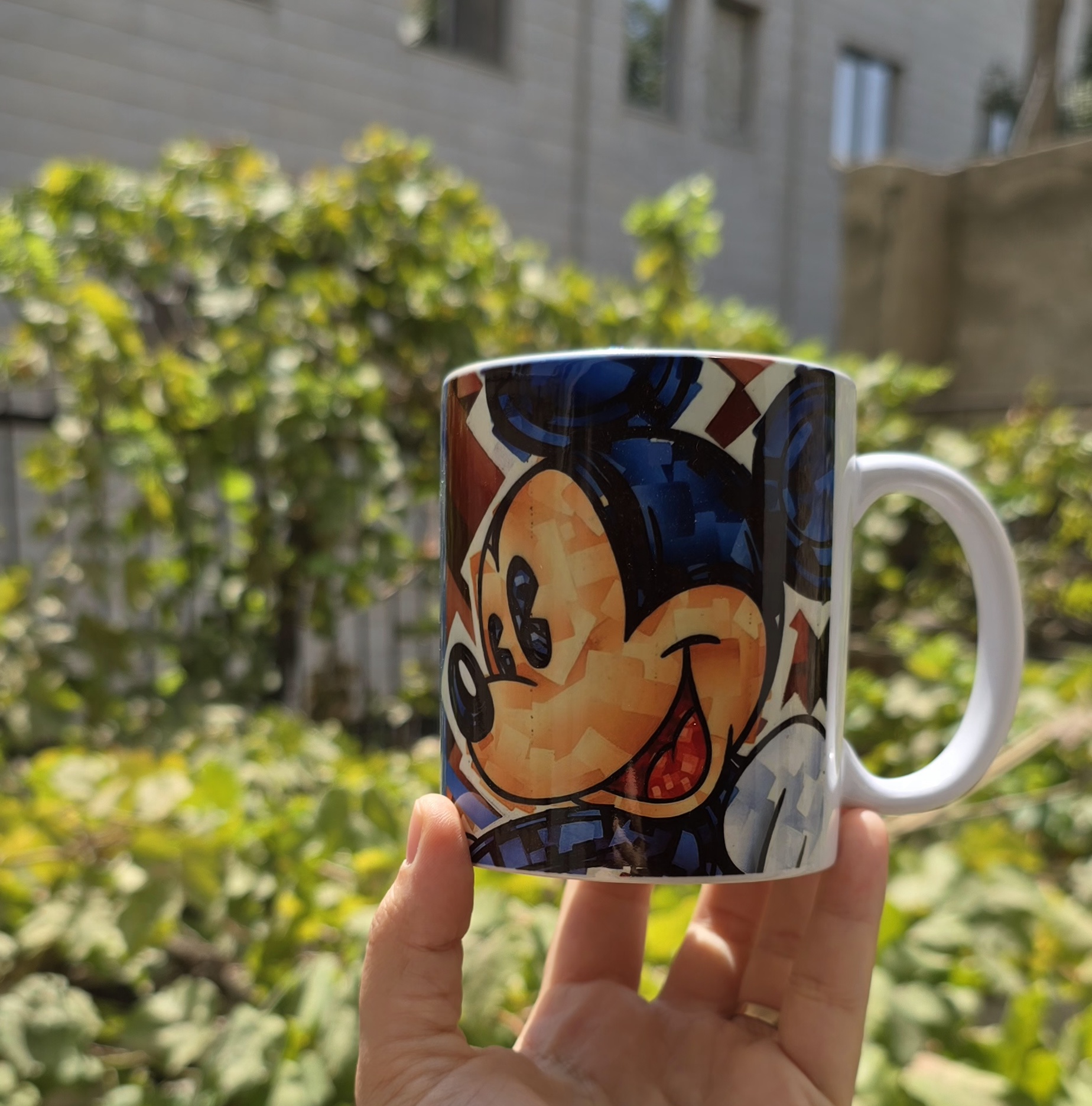 ماگ سرامیکی نوستالژی میکی موس ساخت ایران