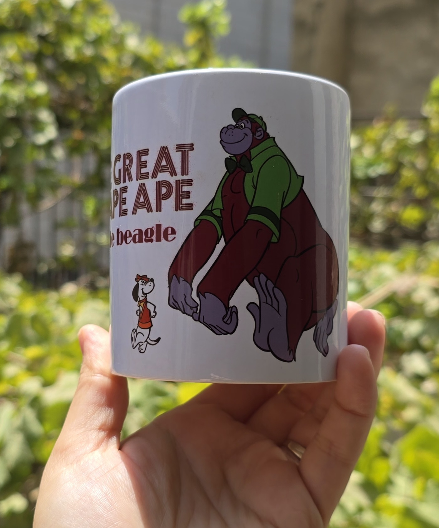 ماگ سرامیکی نوستالژی گوریل انگوری ساخت ایران