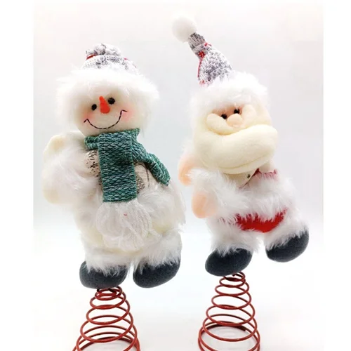 عروسک سردرخت بابانوئل و آدم برفی کریسمس