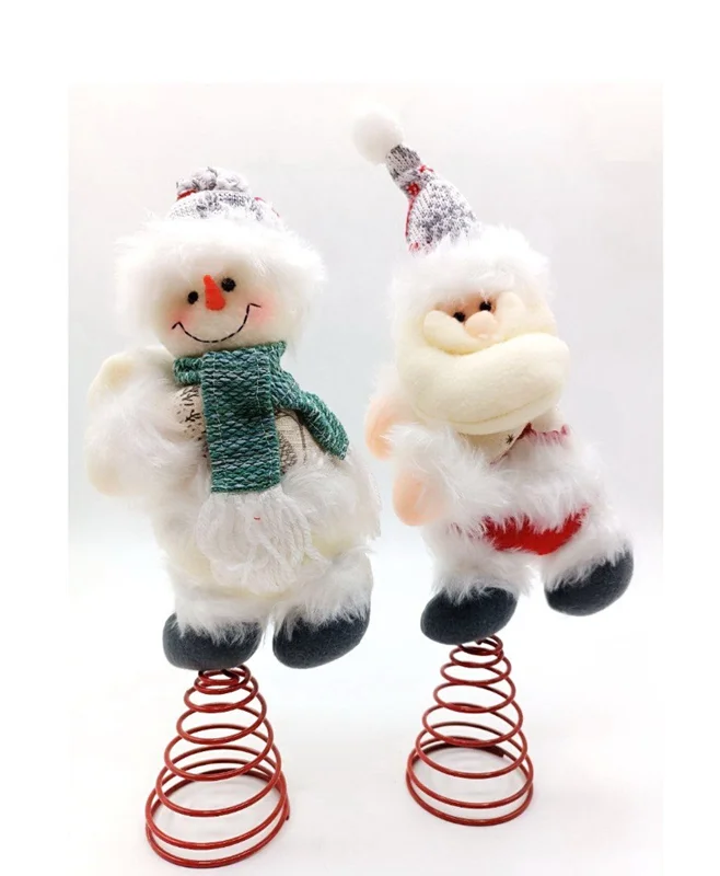 عروسک سردرخت بابانوئل و آدم برفی کریسمس